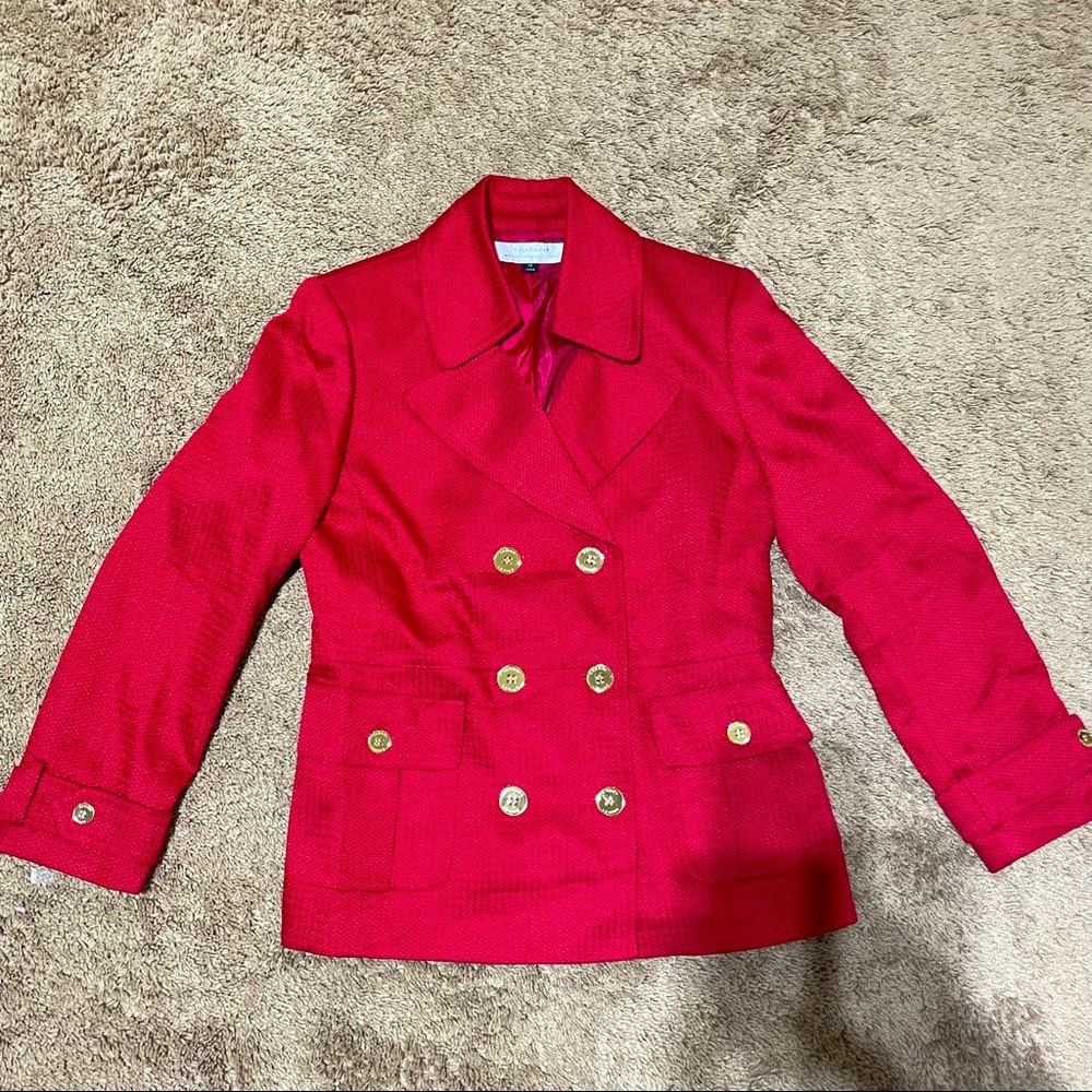 NWO- TAHARI- Adam Levine Red blazer L